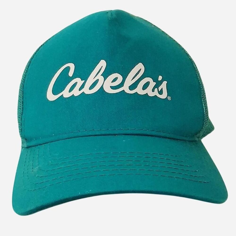 Cabela-s Men's White and Blue Hat